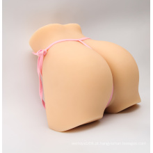 Masturbação masculina 60-70cm Realistic Full Silicone Love Leg Doll com vagina brinquedos sexuais